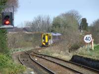 158705 approaching Nairn with a service for Inverness.<br><br>[Graham Morgan 31/03/2007]
