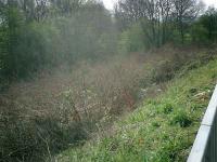 Caledonian Railway Lanarkshire and Dumbartonshire line, Dumbuck siding.<br><br>[Alistair MacKenzie 13/04/2007]