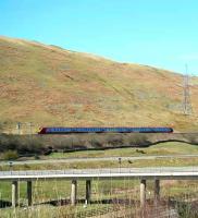 A Voyager on Beattock bank north of Greskine in April 2007.<br><br>[John Furnevel /04/2007]