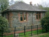 West Highland Line, Shandon Station house, standard design WHR house. Thanks to the owner. See photo refs 14797 and 14798 for same design.<br><br>[Alistair MacKenzie 17/04/2007]