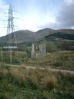 West Highland Line Glen Douglas siding.<br><br>[Alistair MacKenzie 17/04/2007]