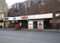 <I>'Smile...'</I> Hillhead SPT Subway station looking east across Byres Road early one Sunday morning in April 2007.<br><br>[John Furnevel 08/04/2007]