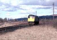 Scene in the yard at Alloa in 1986.<br><br>[Mark Dufton //1986]