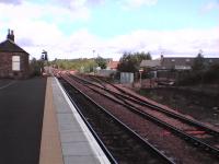 North end of Ladybank. Perth line straight on and Dundee line curving right.<br><br>[Brian Forbes //2006]