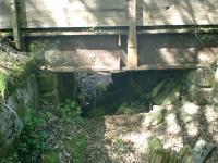 West Highland Line, bridge over stream at Glen Fruin.<br><br>[Alistair MacKenzie 30/04/2007]