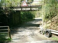 West Highland Line, bridge over Glen Fruin road.<br><br>[Alistair MacKenzie 30/04/2007]