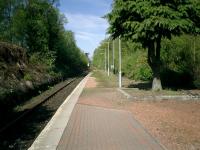 West Highland Line, Helensburgh Upper Station looking E<br><br>[Alistair MacKenzie 30/04/2007]