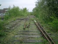 Caledonian Railway Lanarkshire and Dumbartonshire line, looking W. Golden Jubilee Hospital to the left.<br><br>[Alistair MacKenzie 04/05/2007]