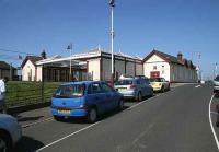 Sitting on top of the hill - Troon station in May 2007 - view north.<br><br>[John Furnevel 3/05/2007]