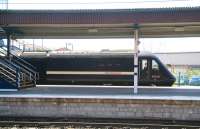 The rear end of a National Express East Coast HST preparing to depart from York on 22 April 2009 on an Aberdeen - London Kings Cross working.<br><br>[John Furnevel 22/04/2009]