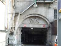 Hope Street vehicle entrance at Glasgow Central<br><br>[Graham Morgan 28/04/2007]