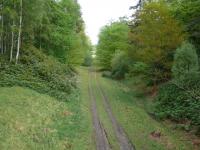 North East view to Cargill from overbridge near Ballathie Hotel, east of the former station.<br><br>[Brian Forbes 08/05/2007]