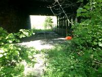 Lanarkshire and Dumbartonshire Railway branch to Rothesay Dock. Rails still in place.<br><br>[Alistair MacKenzie 09/05/2007]