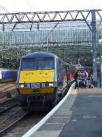 GNER DVT being made ready to depart for Kings Cross<br><br>[Graham Morgan 28/04/2007]