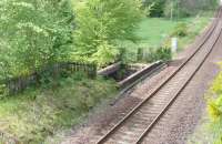 Remains of down platform at Killiecrankie<br><br>[Brian Forbes 15/05/2007]