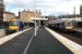 Dundee train leaving platform 2 on 3 March passes a Cowdenbeath service waiting in platform 0.<br><br>[John Furnevel /03/2007]
