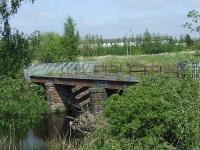 Rail Bridge at Cart Junction that took the railway to Bridge of Weir and Kilmacolm. The trackbed here is now blocked by the A737<br><br>[Graham Morgan 04/05/2007]