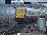 334035 at the head of a two unit set crossing the points when heading for Platform 11<br><br>[Graham Morgan 02/05/2007]