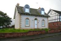 The restored <I>Station Masters Cottage</I> at Crookston. 20 May 2007. [See image 15060]<br><br>[John Furnevel 20/05/2007]