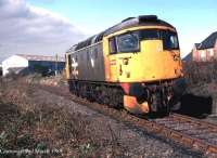 Light engine passing Causwayhead in March 1989.<br><br>[Mark Dufton /03/1989]