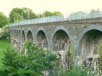 Viaduct near Leslie former station, now a pedestrian pathway.<br><br>[Brian Forbes 24/05/2007]