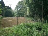 Forth & Clyde Junction Railway. Looking W along the line at Port of Menteith Station, anyone for tennis?<br><br>[Alistair MacKenzie 25/05/2007]