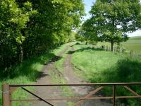 Forth & Clyde Junction Railway. Looking E along the line at Port of Menteith Station.<br><br>[Alistair MacKenzie 25/05/2007]