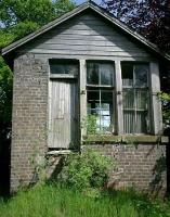 Forth & Clyde Junction Railway. Kippen Station Signal Box - Grade 3 listed building now in an unsafe condition.<br><br>[Alistair MacKenzie 25/05/2007]