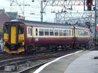 156510 departing Glasgow Central.<br><br>[Graham Morgan 12/05/2007]