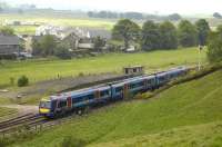 Glasgow - Aberdeen service in CG livery passing Blackford on 1 June.<br><br>[Bill Roberton 1/06/2007]