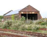 The old shed at Stranraer Town in May 2007 looking west.<br><br>[John Furnevel 00/05/2007]