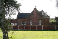 The former station at Rockcliffe in April 2007 looking west towards the WCML.<br><br>[John Furnevel 18/04/2007]