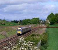 FSR 170 races north through Plean bound for Stirling with the 1140 Glasgow express.<br><br>[Brian Forbes 25/05/2007]