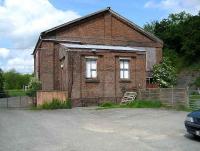 The former LNWR goods shed at Builth Road in May 2007.<br><br>[John McIntyre /05/2007]
