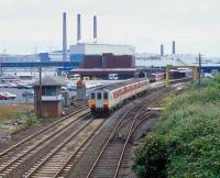 456 approaching Larne Harbour in 1988.<br><br>[Bill Roberton //1988]