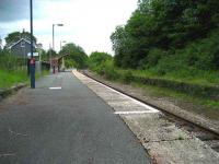 View northeast at Garth station on 2 June.<br><br>[John McIntyre 2/06/2007]