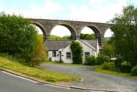 Looking east at Pinmore Viaduct, south of Girvan, on 31 May 2007.<br><br>[John Furnevel 31/05/2007]