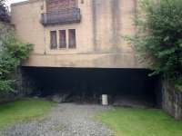 Caledonian Railway Lanarkshire and Dumbartonshire line. Kelvinside Station, now Lux/Stazione Restaurants, showing at rear, entrance to Balgray Tunnel through to Kelvinside. Architect - Sir JJ Burnet, built 1897.<br><br>[Alistair MacKenzie 22/06/2007]