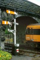 Waiting for signals at Athenry. 1988.<br><br>[Bill Roberton //1988]