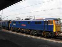 87022 <I>Cock o the North</I> heads north from York with a Kings Cross - Berwick charter.<br><br>[Michael Gibb 23/06/2007]