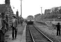 The <I>Buchan Belle</I> railtour at Maud Junction on 01 June 1974. View south..lovely day...err...no other comments. <br><br>[John McIntyre 01/06/1974]