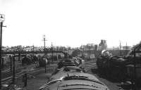 The end is nigh...View across Carnforth MPD in 1968.<br><br>[John Mcintyre 13/06/1968]