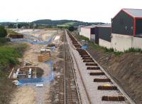 View north showing progress on the EWS Raiths Farm development on 11 July.<br><br>[Stan Scott 11/07/2007]