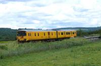 Network Rail Measurement Train passing Forteviot on 13 July, heading for Craigentinny via Shotts.<br><br>[Brian Forbes 13/07/2007]