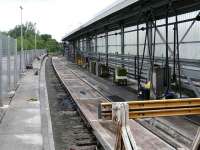 Central Scotlands main servicing depot is at the north end of Perth station. Formerly platforms 8 & 9.<br><br>[Brian Forbes 14/07/2007]