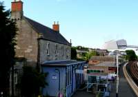 North view of Kinghorn station building railside.<br><br>[Brian Forbes 10/07/2007]