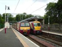 Milngavie terminus on 17 July.<br><br>[David Panton 17/07/2007]