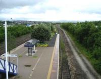 A name forever associated with the end of BR steam, Rose Grove near Burnley on 30 June. The shed stood in the area off to the left (north) of the station.<br><br>[John McIntyre 30/06/2007]