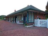 Tulloch station building, now a busy hostel.<br><br>[John Gray 20/07/2007]