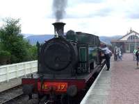 Strathspey Railway No. 17 making ready to depart<br><br>[Graham Morgan 06/07/2007]